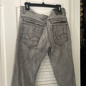 Levi's Gray Denim Jeans